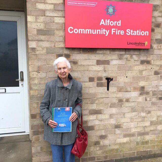 Sandpiper Care Home offer blue light breakfast to local services