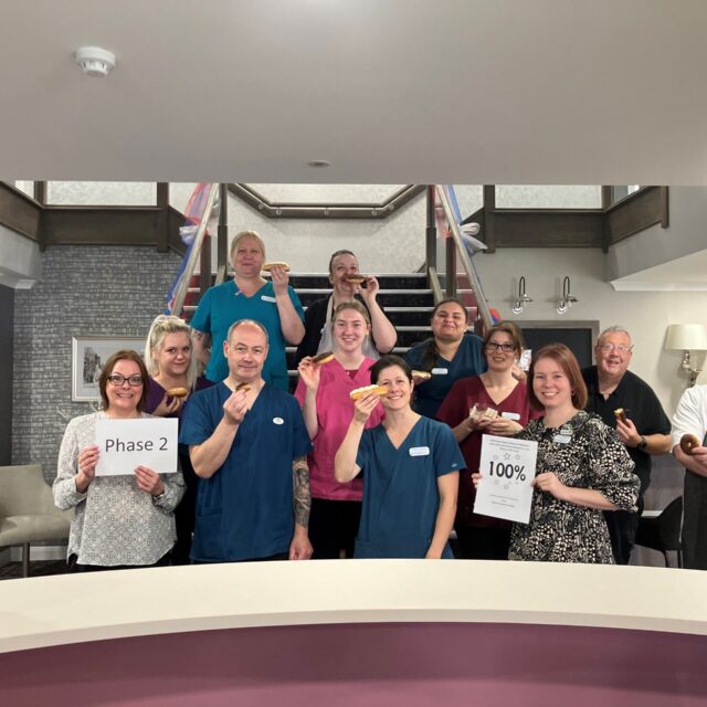 Holbeach Meadows team members achieve 100% in training