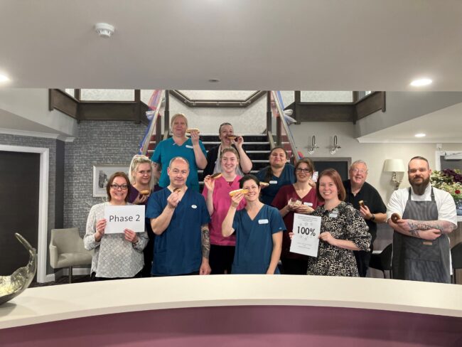 Holbeach Meadows team members achieve 100% in training