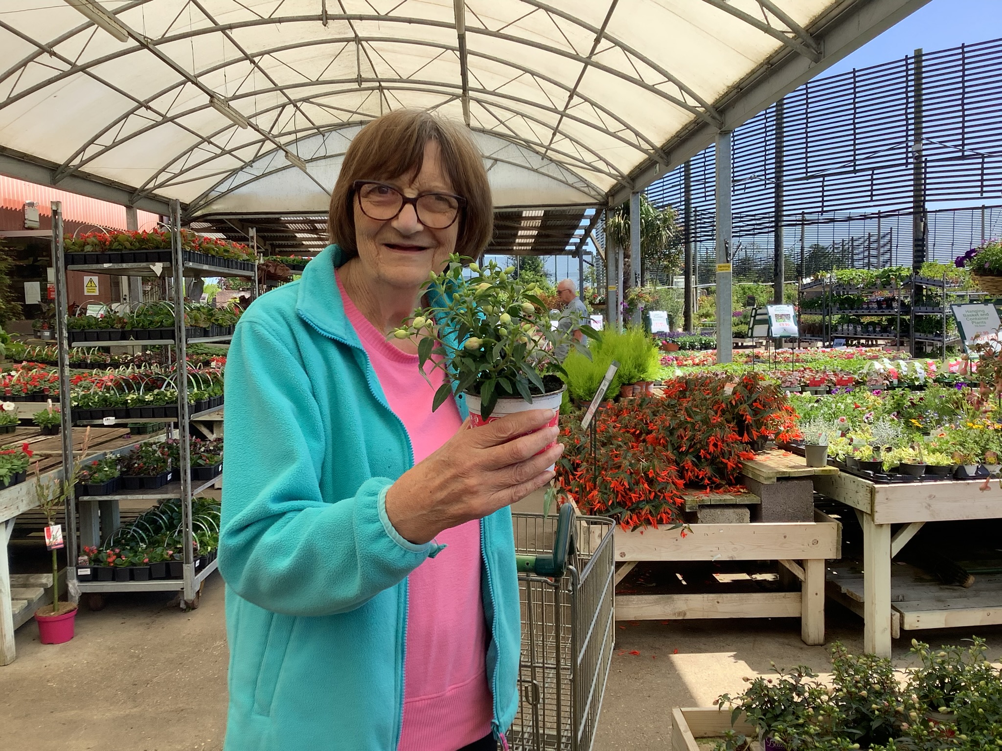 Garden centre visit for Meadows Park residents Tanglewood Care