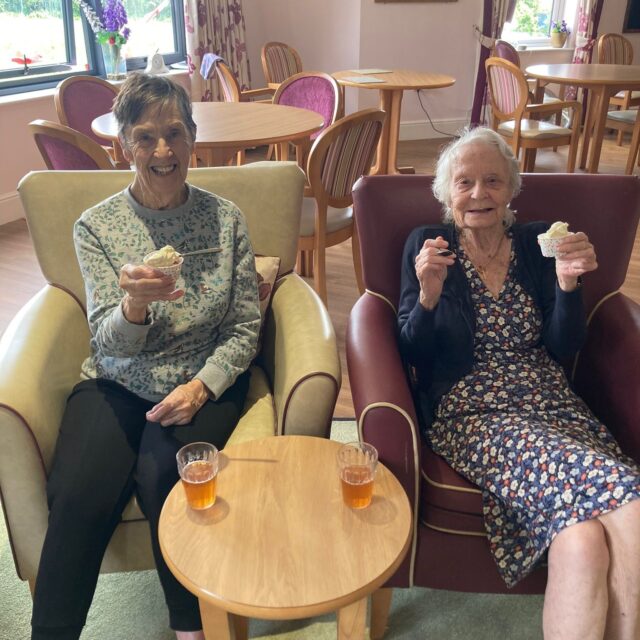 Wimbledon weekend at Cloverleaf Care Home