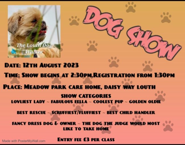 Dog show at Meadows Park