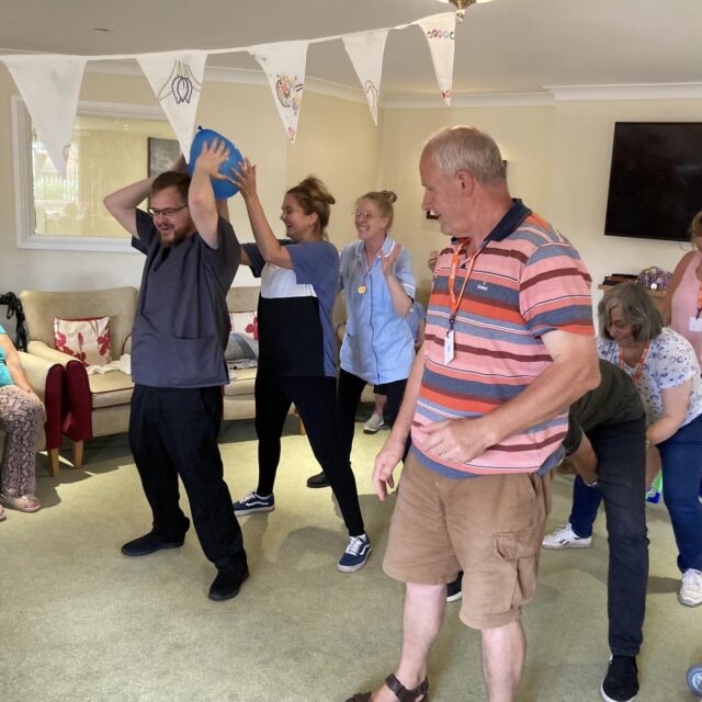 Sports day at Sandpiper Care Home