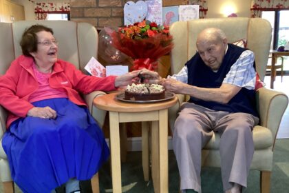 Golden Wedding Anniversary at Trent Bridge Care Home 