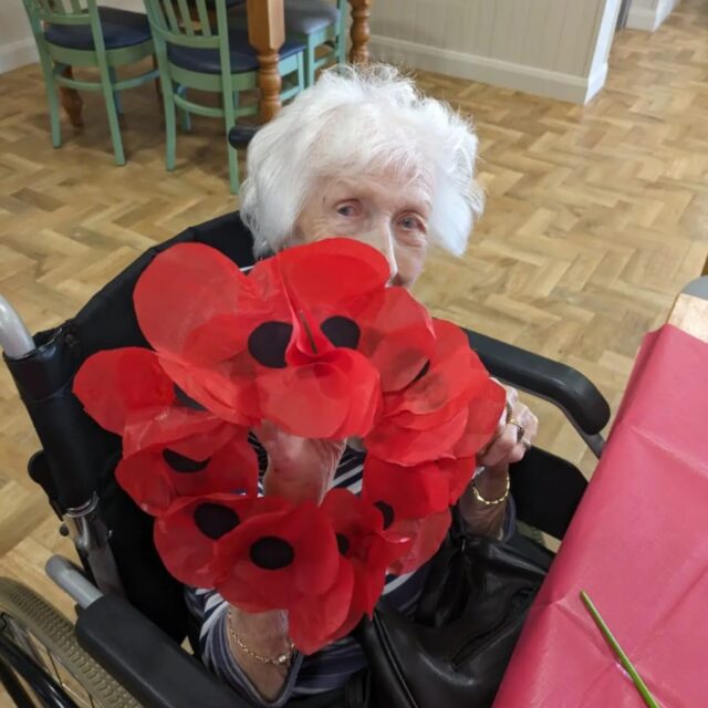 Remembrance and respect at Avocet House