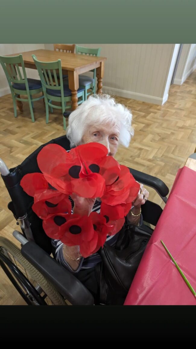 Remembrance and respect at Avocet House