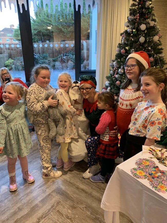 A merry celebration at Richard House Christmas Fayre
