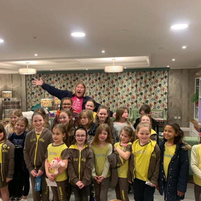 Barkston Brownies’ visit to Richard House