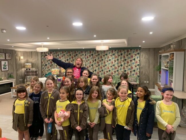 Barkston Brownies’ visit to Richard House