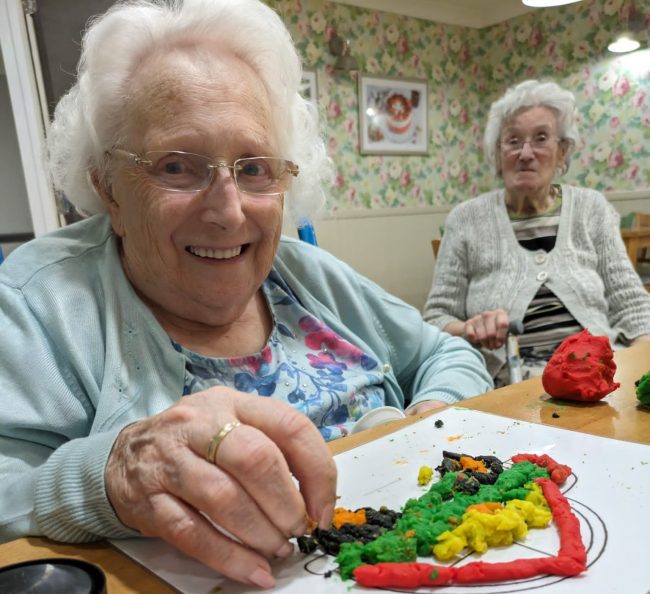 Dough Disco Gets Hands Moving at Our Boston Care Home