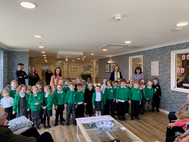 Cloverfield School visit Humberston House