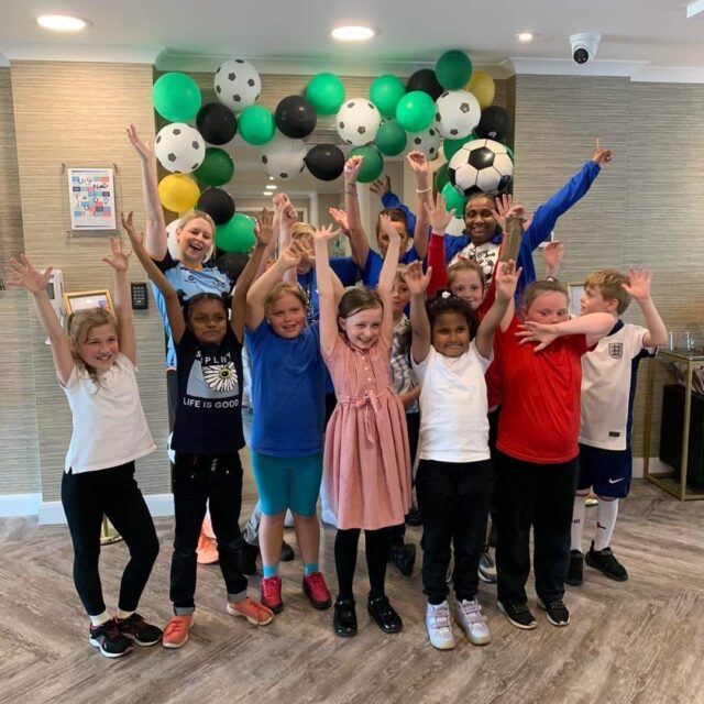 Great start to the Euros at Richard House Care Home