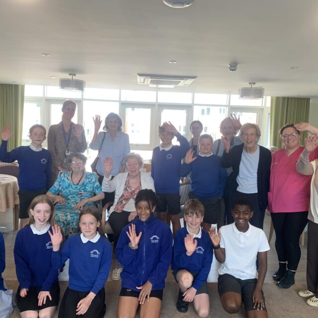 The Lanes Primary School visit Beeston Rise