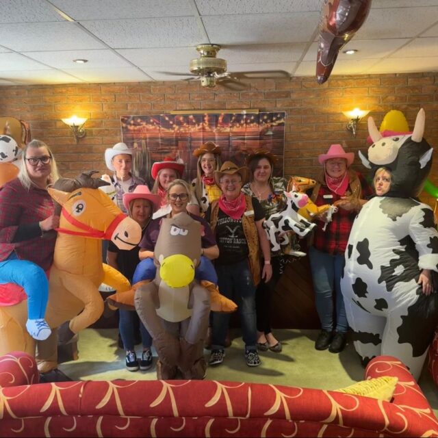 Country and Western themed day at Cedar Falls