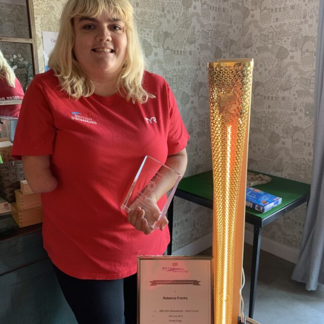 World champion senior carer – Becky Franks