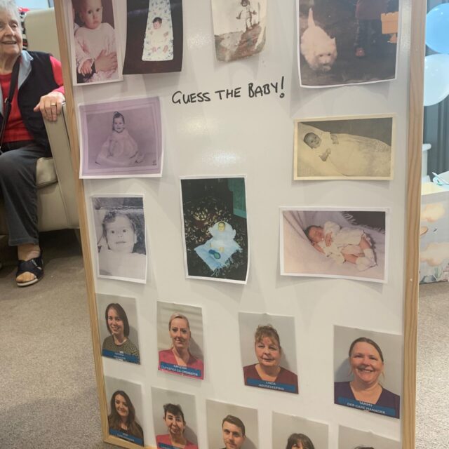 Celebrating Ellie: A Joyful Baby Shower with the Team and Residents