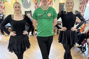 St. Patrick’s Cheer Lights Up Cloverleaf Care Home