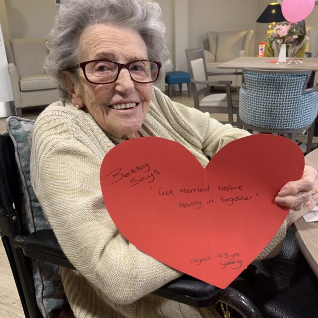Valentine’s Joy Blossoms at Sleaford Hall Tea Party