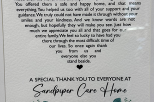 Heartfelt Surprise Warms Hearts at Sandpiper Care Home