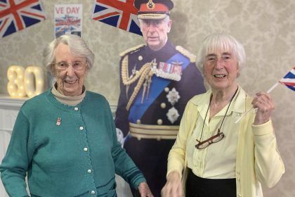 VE Day Celebrations at Abbey Wood Lodge Care Home