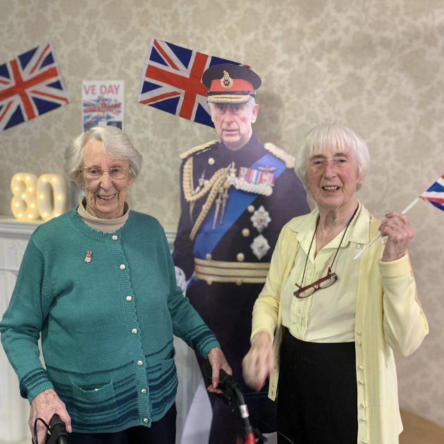 VE Day Celebrations at Abbey Wood Lodge Care Home