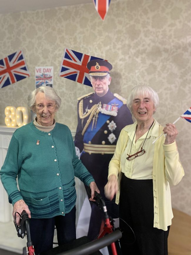 VE Day Celebrations at Abbey Wood Lodge Care Home