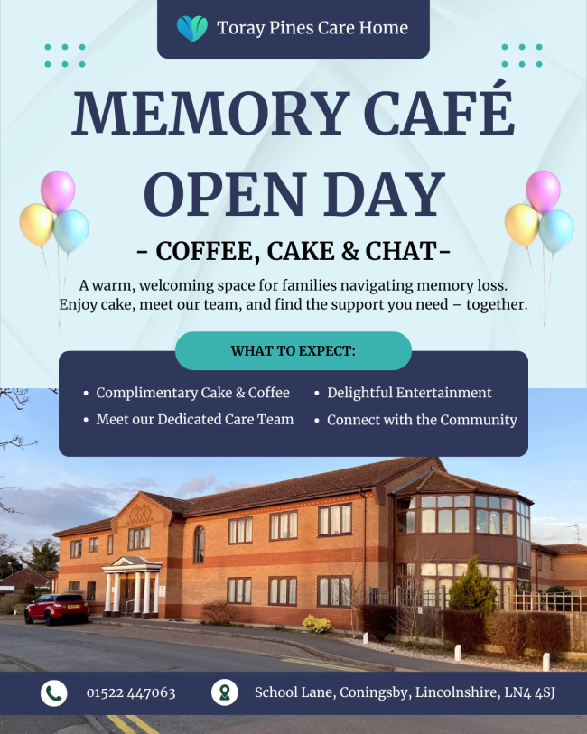 Toray Pines Memory Café Open Day – 23rd May