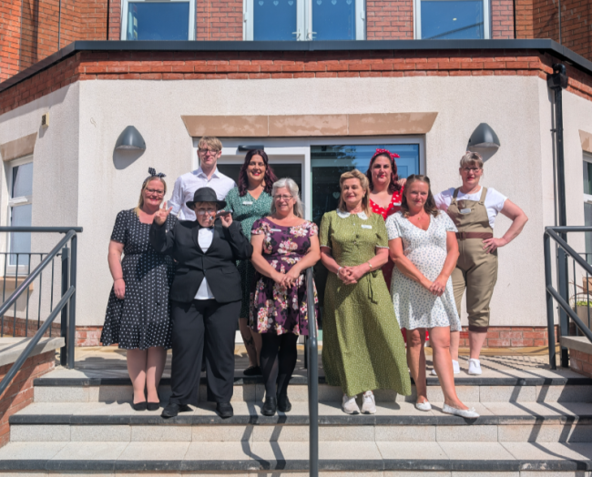 Mount Croft Celebrates History with Joyful VE Day Party