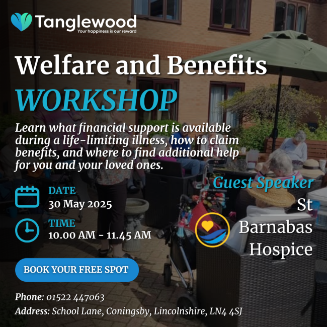Benefits & Welfare Workshop by St Barnabas Hospice