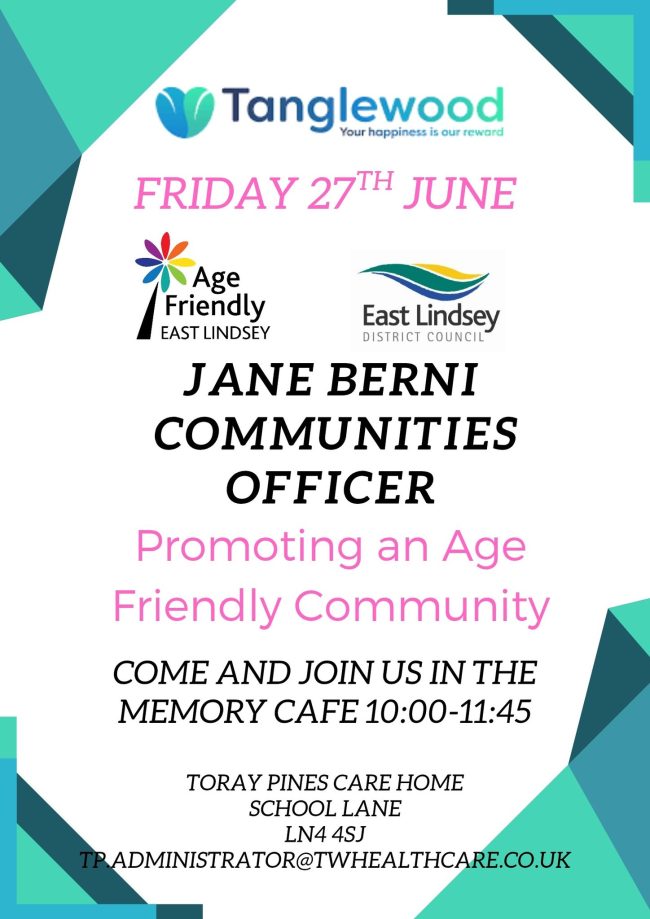 Memory Café Talk: “Promoting an Age Friendly Community”