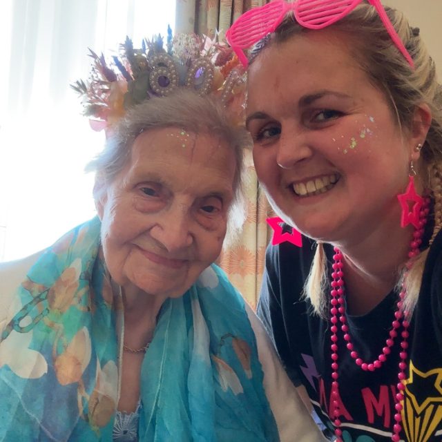 WWII Codebreaker Joan Mace Celebrates 106th at Cloverleaf Care Home