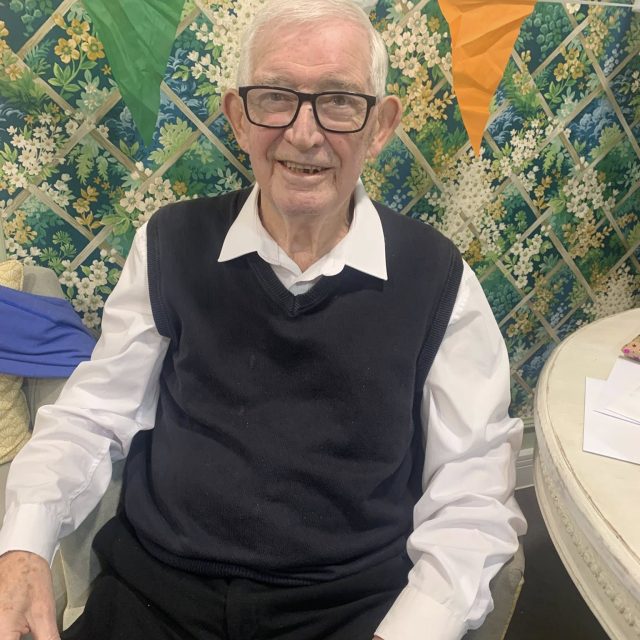 A 90th Birthday Celebration to Remember for Resident Henry