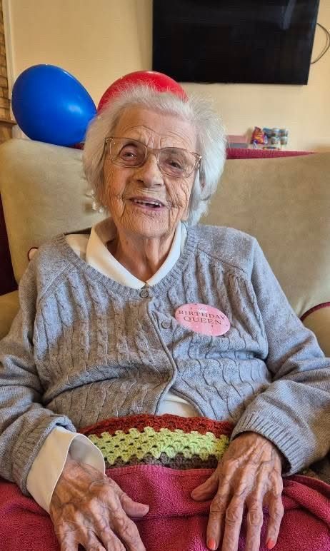 Toray Pines Care Home Celebrates Resident Gwen’s 101st Birthday