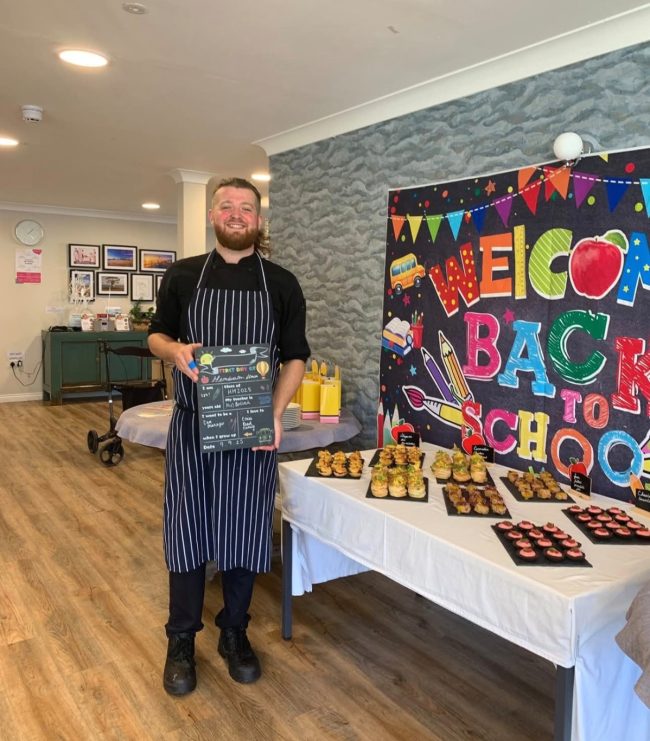 Humberston House Care Home Goes ‘Back to School’ for a Fun-Filled Themed Event