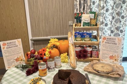 Generous Harvest Donations from Beeston Rise Support Local Food Bank