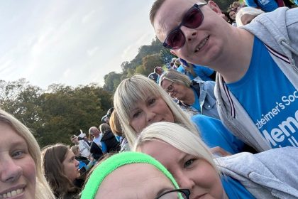 Sandpiper Care Home Team Completes Charity Walk for Alzheimer’s Society