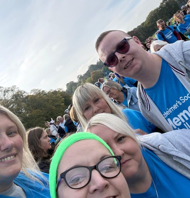 Sandpiper Care Home Team Completes Charity Walk for Alzheimer’s Society