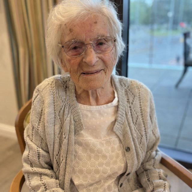 Celebrating Our Special Resident, Olwyn, with a Heartfelt Tribute at Trent Bridge Care Home