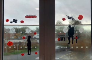 Sleaford Hall Comes Together for a Moving Remembrance Service