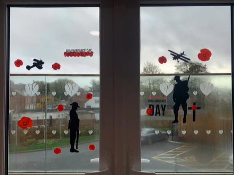 Sleaford Hall Comes Together for a Moving Remembrance Service