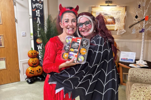 Residents and Team Enjoy a Spooktacular Halloween at Cloverleaf Care Home