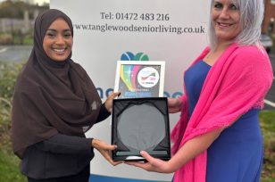Humberston House Care Home Worker Wins Yorkshire & Humber Care Award
