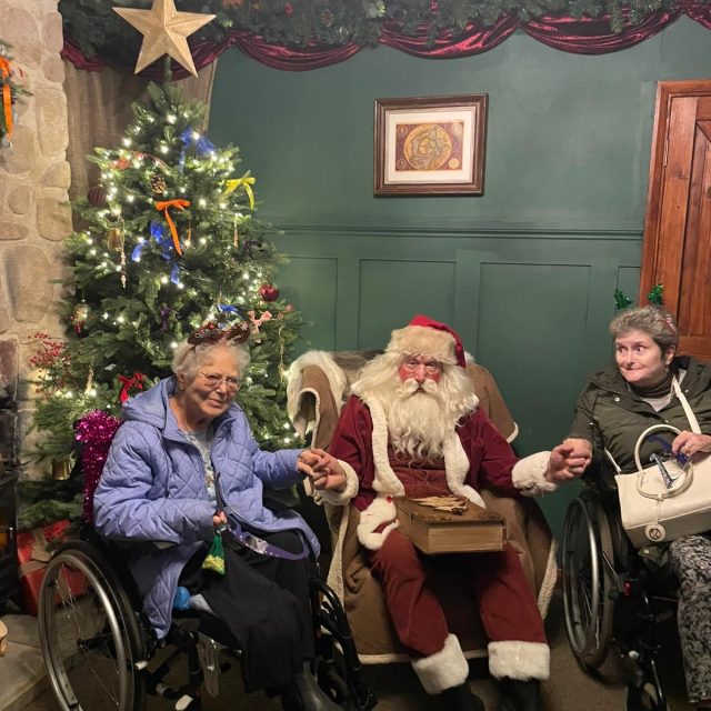 Sleaford Hall residents enjoy magical christmas experience at Rand Farm Park