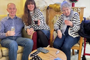 Ringing in the New Year with Song, Smiles and Togetherness at Cloverleaf Care Home