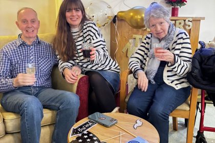 Ringing in the New Year with Song, Smiles and Togetherness at Cloverleaf Care Home