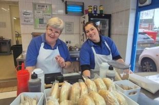 Toray Pines Care Home Brightens Blue Monday with Chipmunks Coningsby Fish and Chips