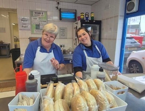 Toray Pines Care Home Brightens Blue Monday with Chipmunks Coningsby Fish and Chips