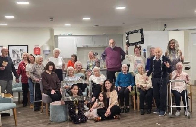 York Manor Care Home Welcomes the New Year with Music, Celebration and Community Spirit