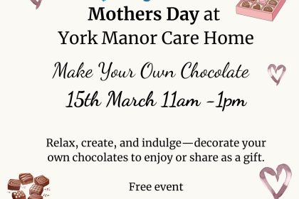 Join Us for a Special Mother’s Day Event at York Manor