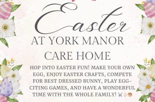 Join Us for the Easter Family Event at York Manor Care Home